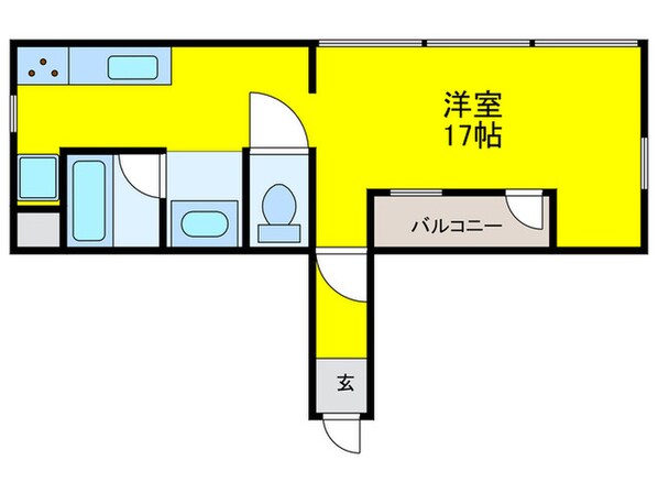 ＵＤベルビラの物件間取画像